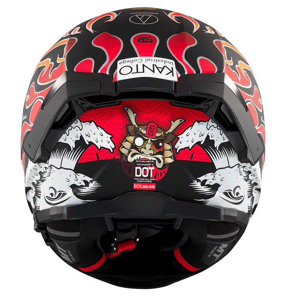 Каска MT THUNDER 4 SV YAMANAKA B3 MATT — снимка 6