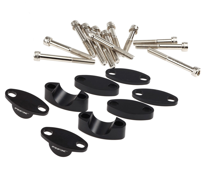 Spacecraft Handlebar Riser Kit Комплект повдигачи за кормило RFX Race Handlebar Riser Kit 28.6mm ...