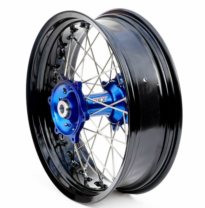 Джанта RFX Race SM Complete Rear Wheel 17x5,00 (Blue)