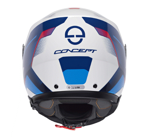 Каска SCHUBERTH CONCEPT TRACER BLUE — снимка 2