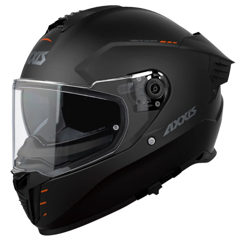 Каска AXXIS HAWK EVO SV BLACK MATT 1