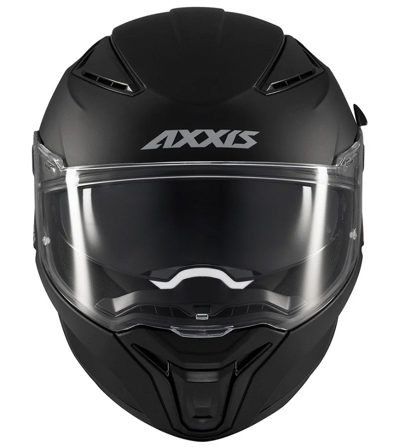Каска AXXIS PANTHER SV SOLID A1 BLACK МАТТ — снимка 2