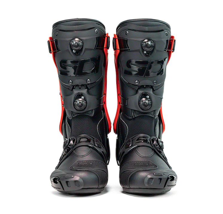 Мото ботуши SIDI REX BLACK/RED — снимка 3