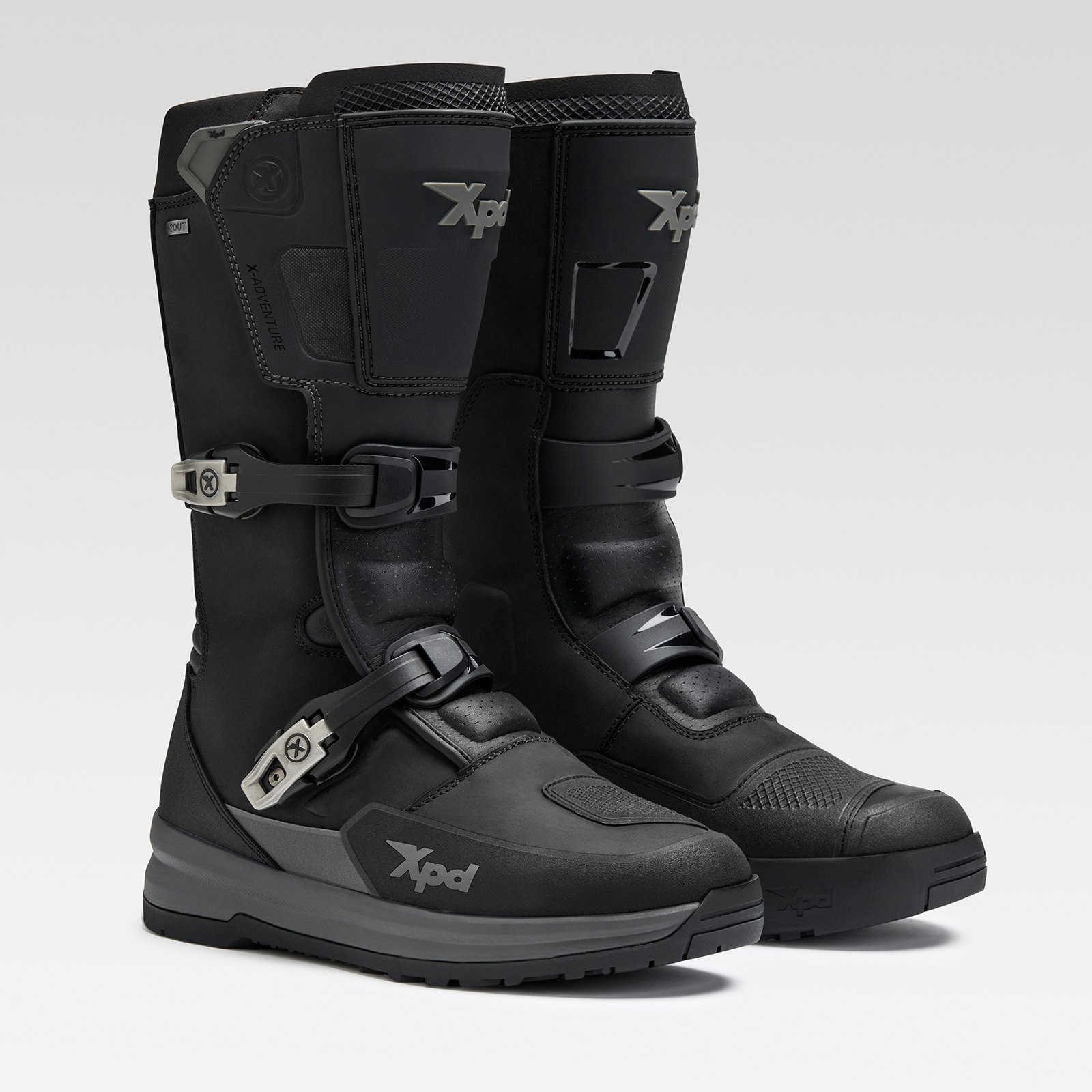Ботуши за мотор XPD X-ADVENTURE H2OUT BLACK — снимка 2
