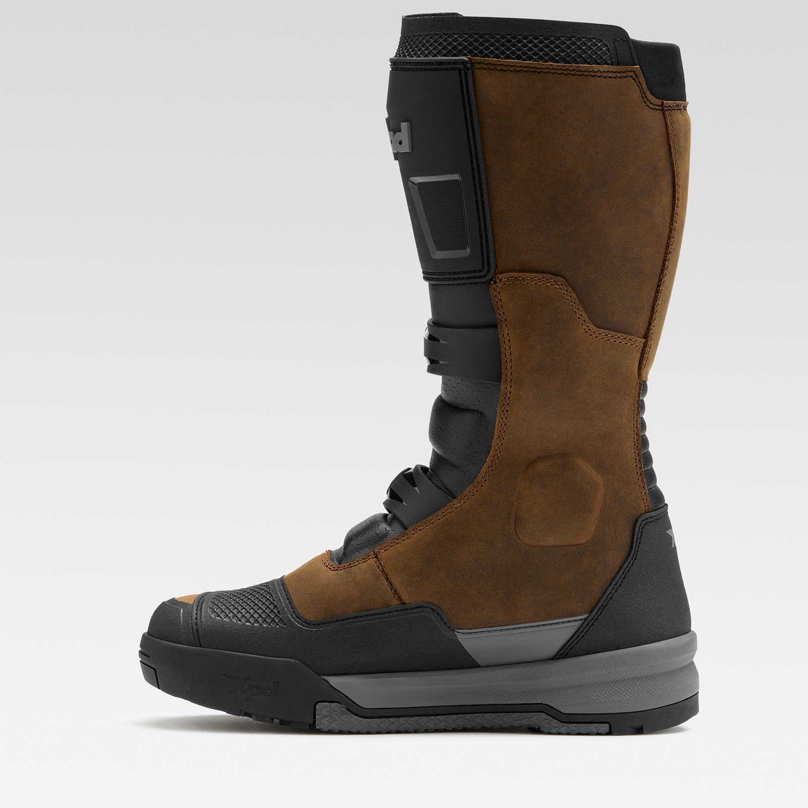 Ботуши за мотор XPD X-ADVENTURE H2OUT BROWN — снимка 4