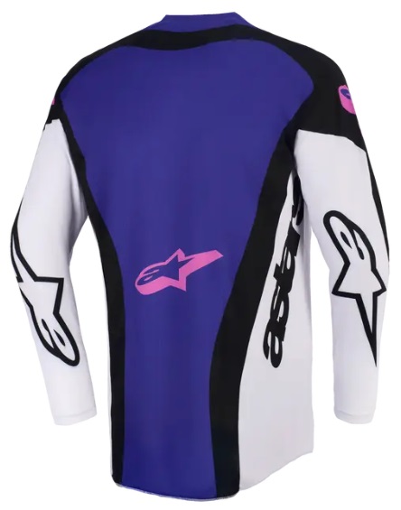 Мотокрос джърси Alpinestars TECHSTAR KNIF BLACK / GRAY/ PURPLE — снимка 2