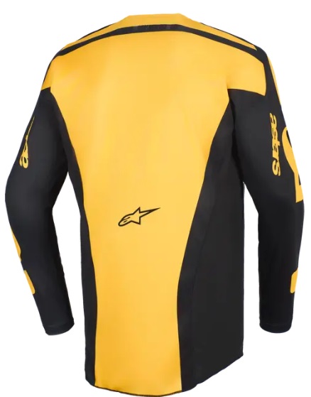 Мотокрос джърси Alpinestars RIWAY BLACK/YELLOW — снимка 2