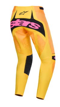 Мотокрос брич ALPINESTARS TECHSTAR NOMUR OR/YL/PINK — снимка 2