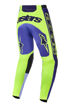 Мотокрос брич RACER PORTL PURPLE/YEL — снимка 2