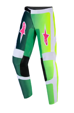 Детски мотокрос брич ALPINESTARS FLUID PORTL GRN/WH/BLK 1