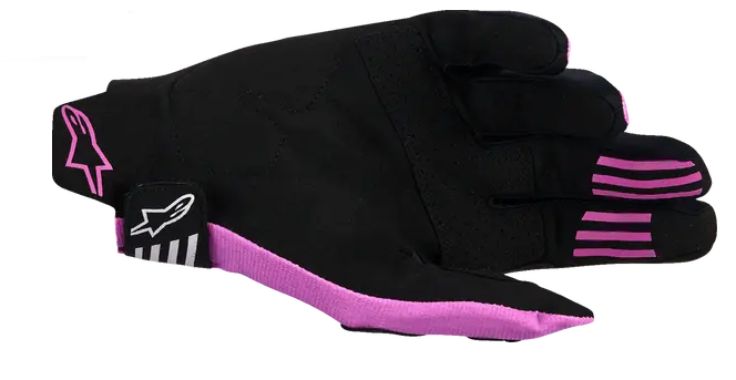Мотокрос ръкавици ALPINESTARS TECHSTAR BLACK/GRY/PURPLE — снимка 2