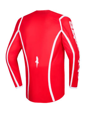 Мотокрос джърси Alpinestars FLUID APEX RED/WHITE — снимка 2