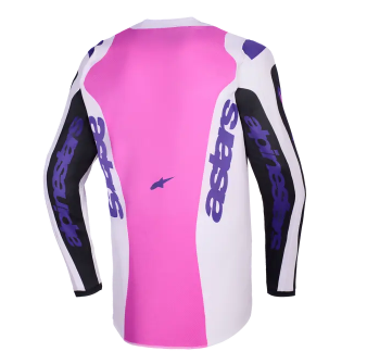 Мотокрос джърси Alpinestars FLUID GRID BLACK/GREY/PURPLE — снимка 2