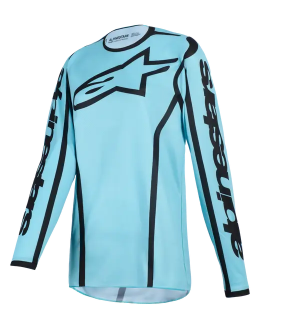 Дамско мотокрос джърси Alpinestars FLUID APEX TROPIC-BLACK