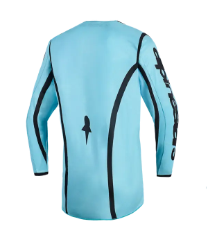 Дамско мотокрос джърси Alpinestars FLUID APEX TROPIC-BLACK — снимка 2