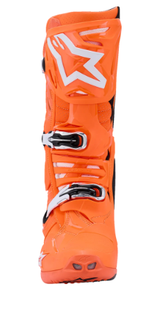 Мотокрос ботуши ALPINESTARS TECH 10 SUPERVENTED ORG FL/BLK/WHT — снимка 6
