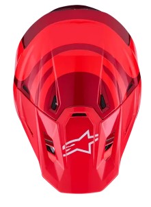 Мотокрос каска ALPINESTARS SM7 CORE RED-GLOSS — снимка 5