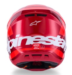 Мотокрос каска ALPINESTARS SM7 CORE RED-GLOSS — снимка 3