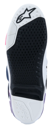 Мотокрос ботуши ALPINESTARS TECH 10 WHIT/VIOLET/NAVY/PINK — снимка 5