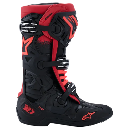 Мотокрос ботуши ALPINESTARS TECH 10 BLACK/RЕD — снимка 4