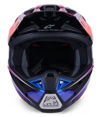 Мотокрос каска ALPINESTARS SM7 FUSE BLU/PU/PINK — снимка 3