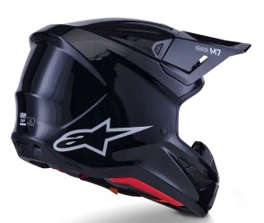 Мотокрос каска ALPINESTARS SM7 BLACK-GLOSS — снимка 6