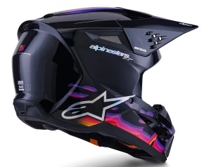 Мотокрос каска ALPINESTARS SM3 FORCE BLACK-GLOSS — снимка 5