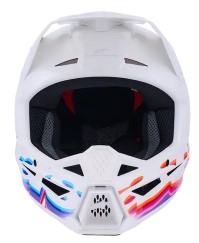 Мотокрос каска ALPINESTARS SM3 FORCE WHITE-GLOSS — снимка 5