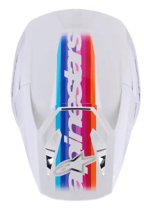 Мотокрос каска ALPINESTARS SM3 FORCE WHITE-GLOSS — снимка 4