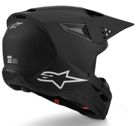 Мотокрос каска ALPINESTARS SM3 BLACK-MATT_6