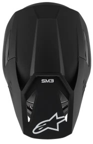 Мотокрос каска ALPINESTARS SM3 BLACK-MATT_5