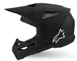 Мотокрос каска ALPINESTARS SM3 BLACK-MATT_4