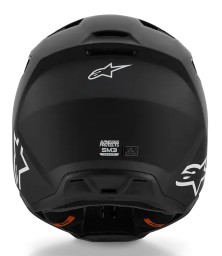 Мотокрос каска ALPINESTARS SM3 BLACK-MATT_2