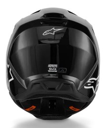 Мотокрос каска ALPINESTARS SM3 BLACK-GLOSS — снимка 3