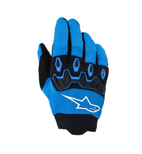 Детски мотокрос ръкавици ALPINESTARS FULL BORE V2 BLUE/BLACK 1
