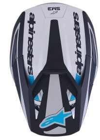 Мотокрос каска ALPINESTARS SM3 HEAT SILV/BL/BLK_5