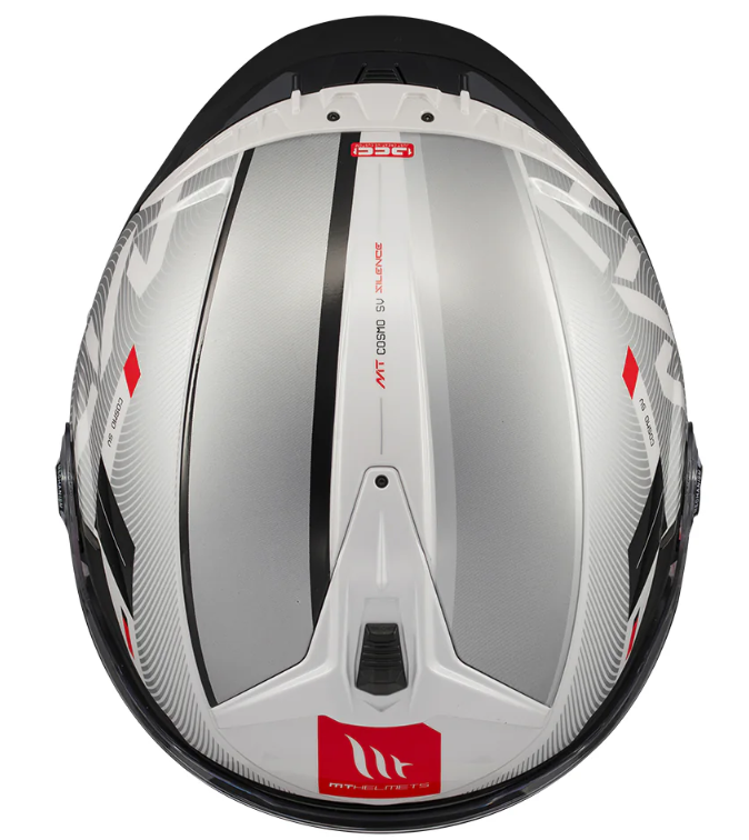 Скутер каска MT COSMO SV SILENCE A2 GREY GLOSS — снимка 6