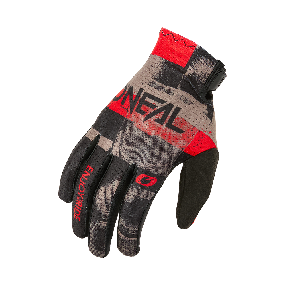 Мотокрос ръкавици O'NEAL MATRIX  ROLLER GRAY/RED V.26