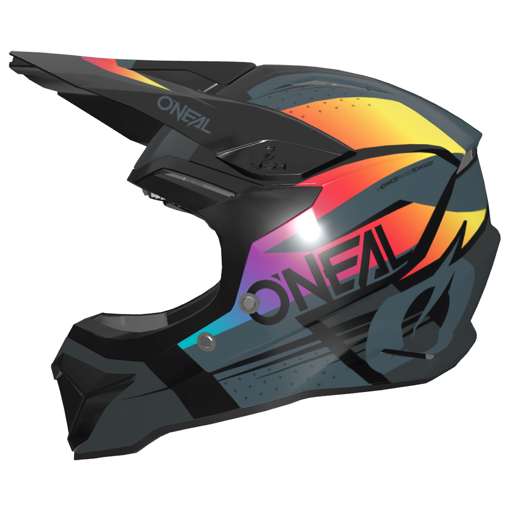 Детска каска O'NEAL 1SERIES RC BLACK/MULTI V.26 1