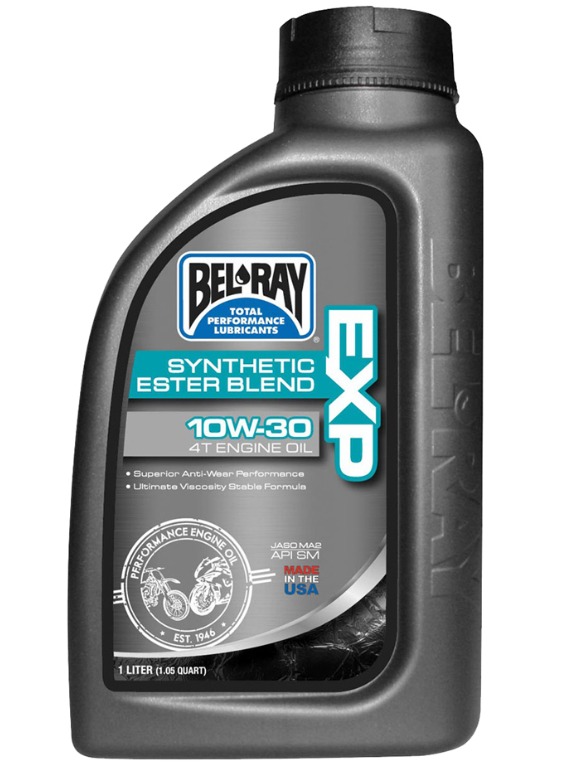 Масло BEL-RAY EXP Synthetic Ester Blend 4T 10W-30 1L