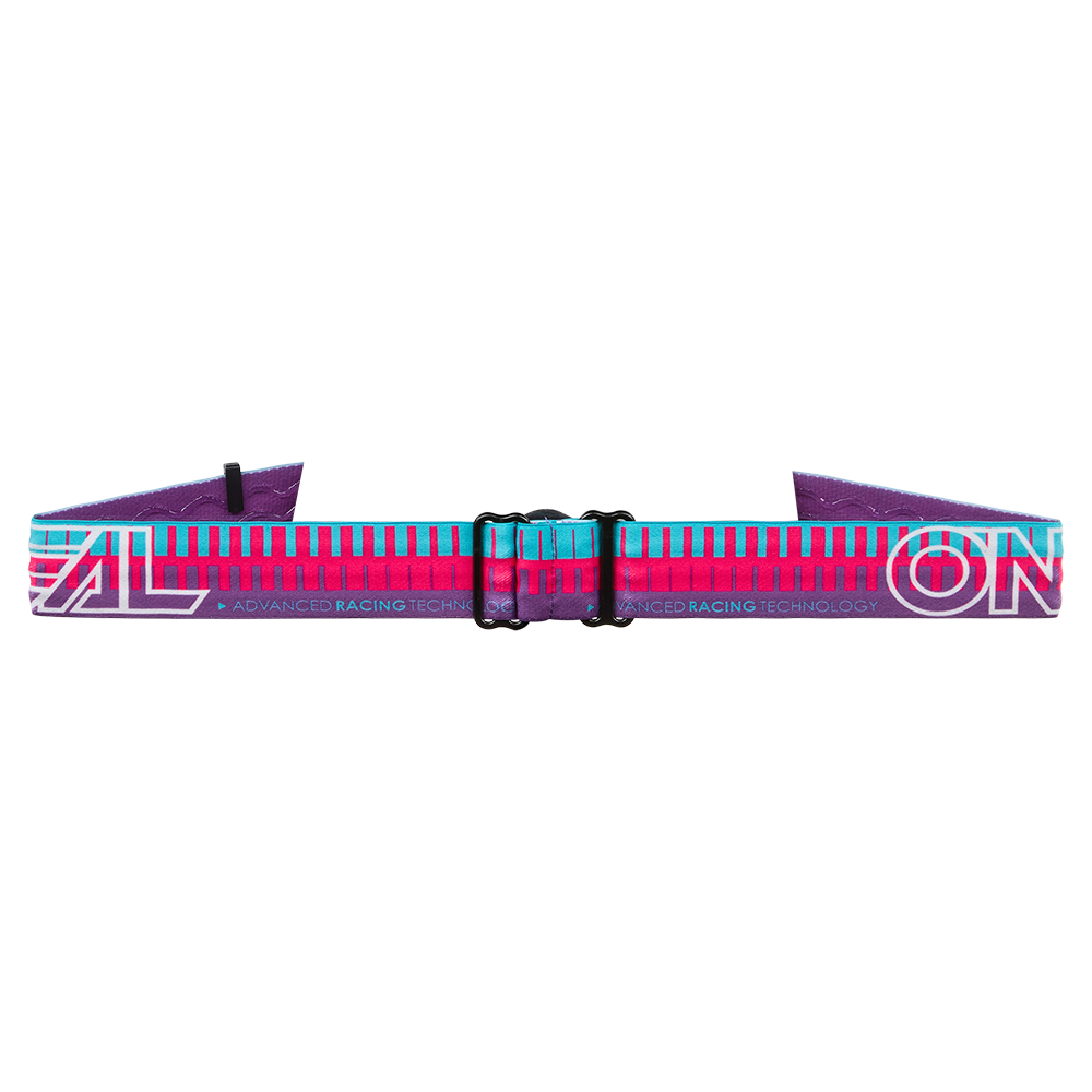 Мотокрос очила O'NEAL B-10 STRIPED PINK/PURPLE - CLEAR V.26 — снимка 2