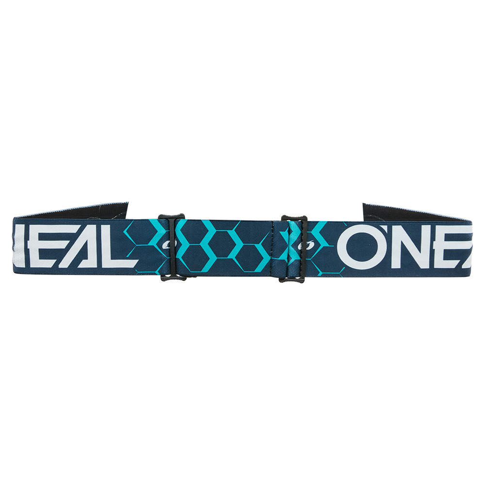 Мотокрос очила O'NEAL B-33 HEXA BLUE - RADIUM BLUE V.26 — снимка 2
