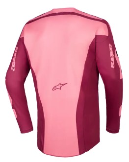 Мотокрос джърси Alpinestars RACER RIWAY RED/CORAL — снимка 2