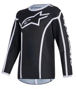 Детско мотокрос джърси Alpinestars FLUID APEX BLACK/GRAY 1