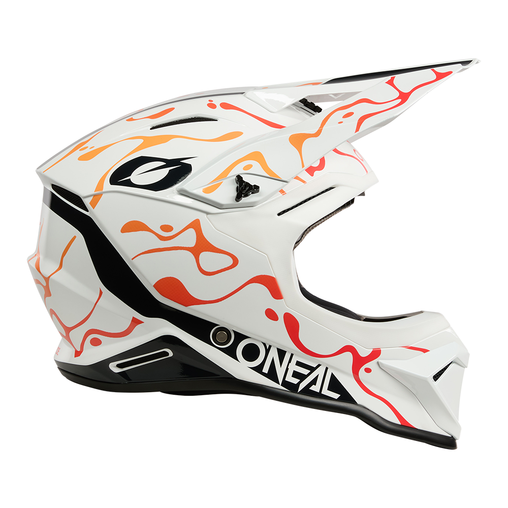 Каска O'NEAL 1SERIES SPLASH WHITE/ORANGE V.26 — снимка 6
