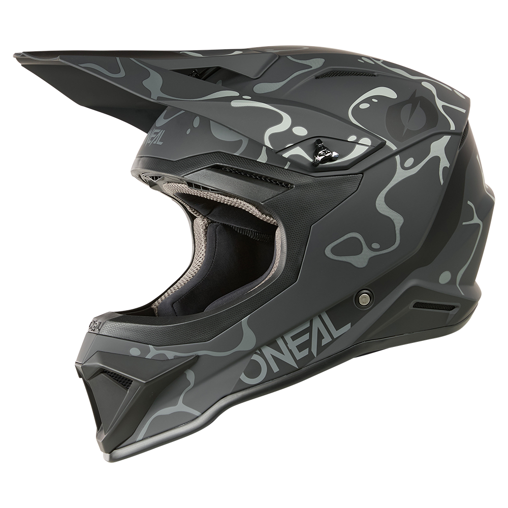 Каска O'NEAL 1SERIES SPLASH BLACK/GRAY V.26 — снимка 2