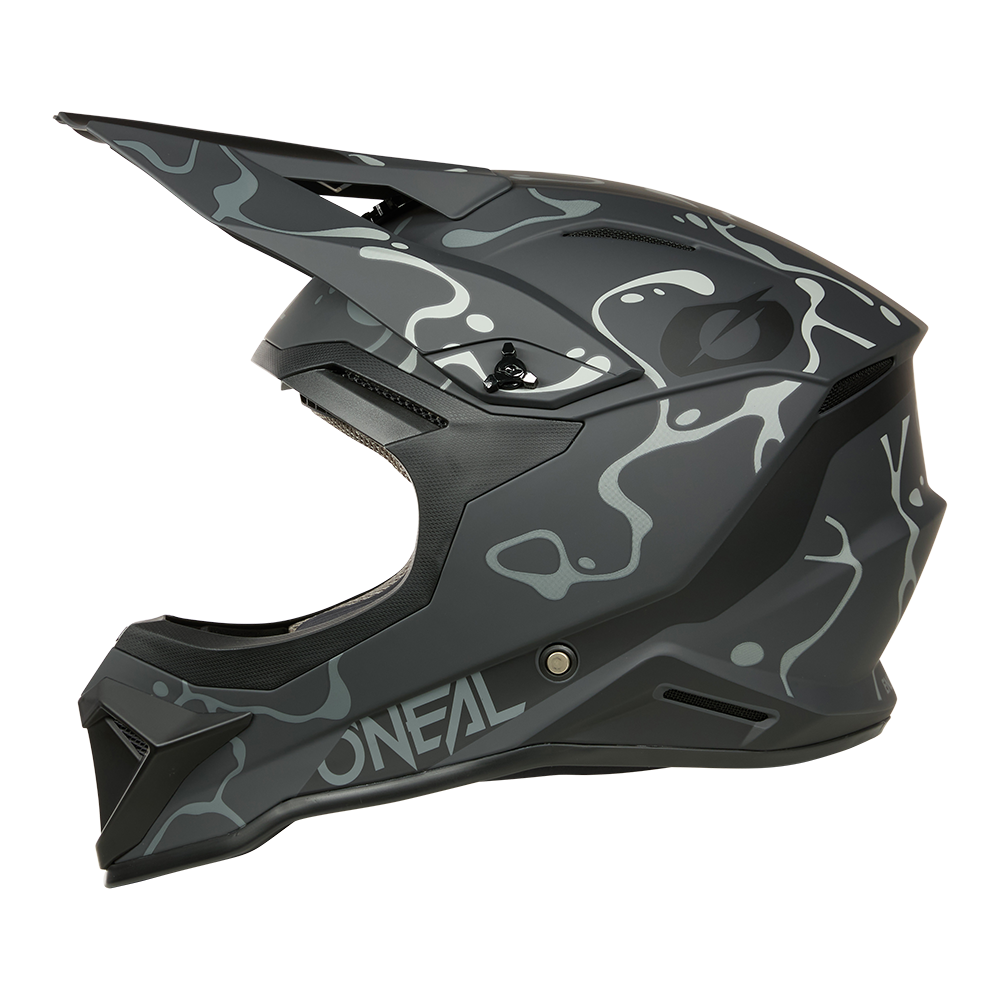 Каска O'NEAL 1SERIES SPLASH BLACK/GRAY V.26 — снимка 5