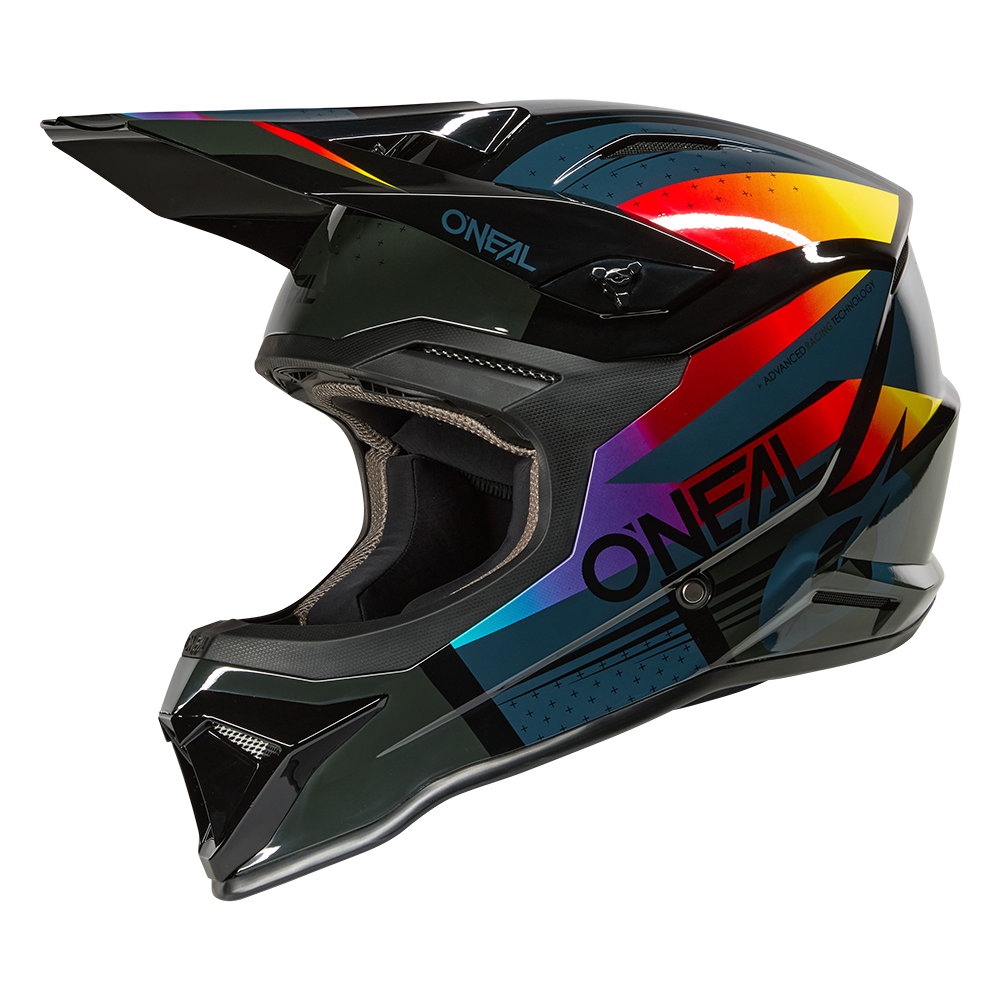 Каска O'NEAL 1SERIES RC BLACK/MULTI V.26 — снимка 2