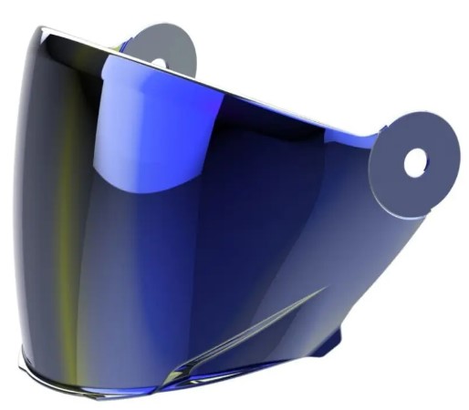 Иридиев визьор за AIroh Helios - Mirror Blue