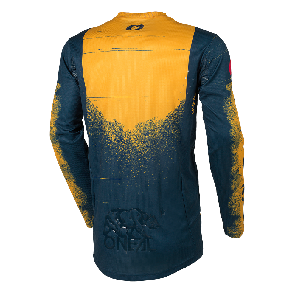Мотокрос блуза O'NEAL HARDWEAR SWIPE NAVY BLUE/TANGERINE V.26 — снимка 2